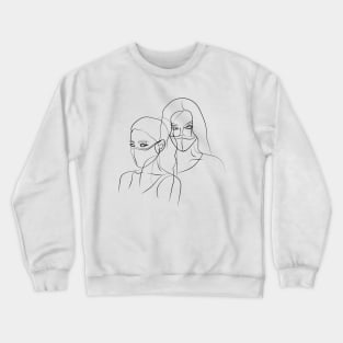 Mask against COVID-19 Crewneck Sweatshirt